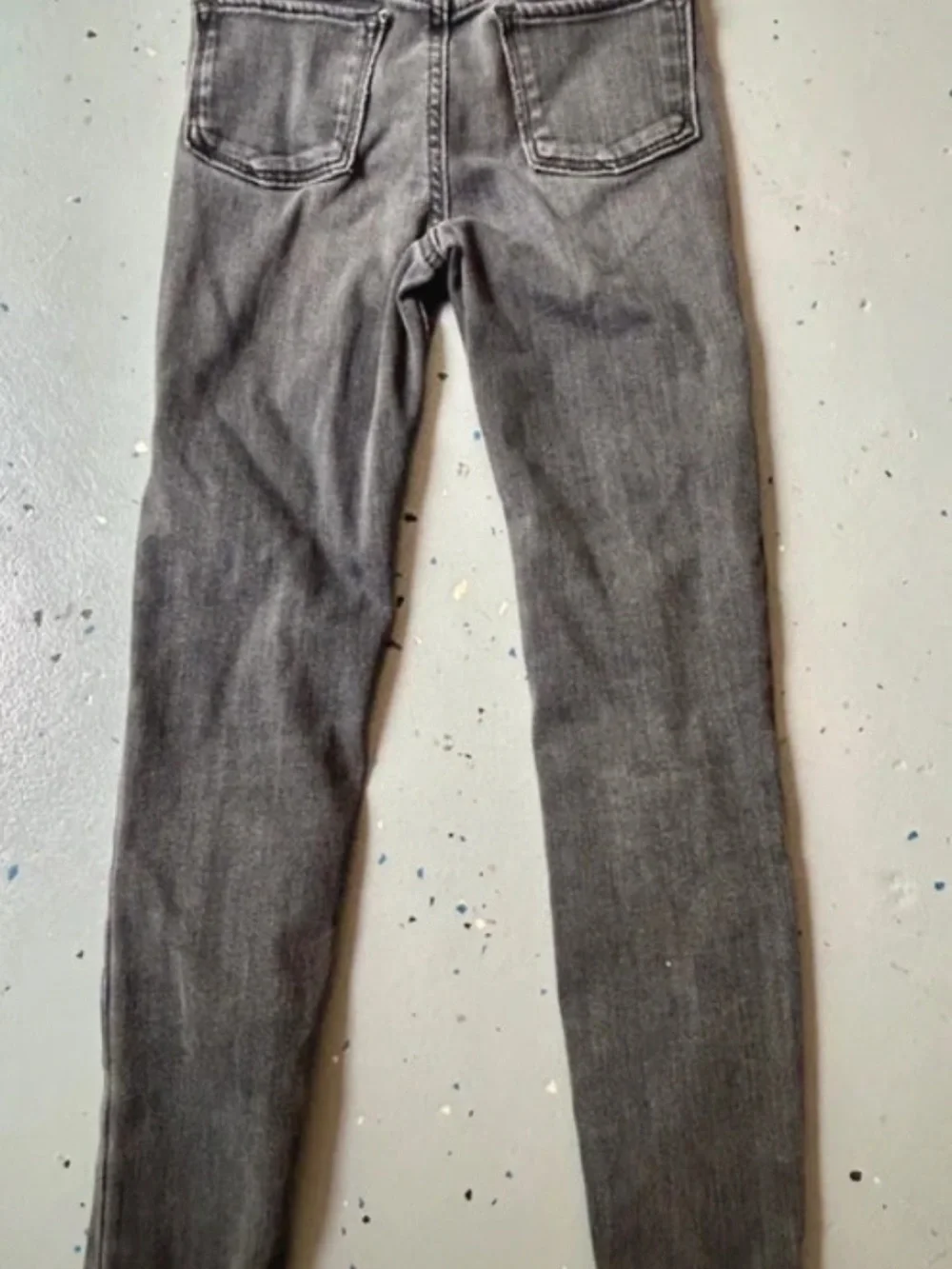 Girls Distressed High-Rise Skinny Jeans - Bundle of 3 blue and black size 8